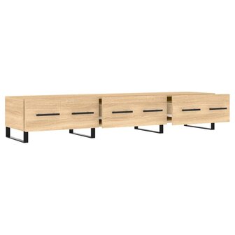 Tv-meubel 150x36x30 cm bewerkt hout sonoma eikenkleurig 6