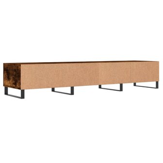 Tv-meubel 150x36x30 cm bewerkt hout gerookt eikenkleurig 8