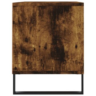 Tv-meubel 100x34,5x44,5 cm bewerkt hout gerookt eikenkleurig 7