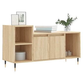 Tv-meubel 100x35x55 cm bewerkt hout sonoma eikenkleurig 3