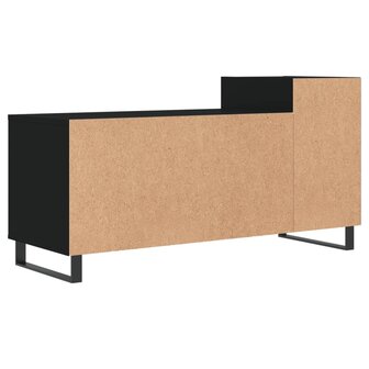 Tv-meubel 100x35x55 cm bewerkt hout zwart 8