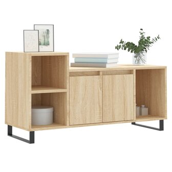 Tv-meubel 100x35x55 cm bewerkt hout sonoma eikenkleurig 3