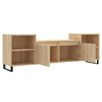 Tv-meubel 160x35x55 cm bewerkt hout sonoma eikenkleurig 6