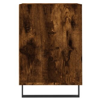 Tv-meubel 160x35x55 cm bewerkt hout gerookt eikenkleurig 7