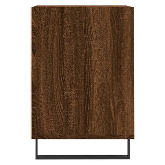 Tv-meubel 160x35x55 cm bewerkt hout bruin eikenkleur 7