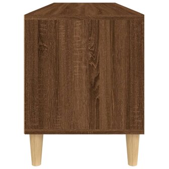 Tv-meubel 100x34,5x44,5 cm bewerkt hout bruin eikenkleur 7