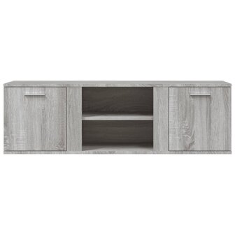 Tv-meubel 120x34x37 cm bewerkt hout grijs sonoma eikenkleurig 4