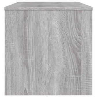 Tv-meubel 120x34x37 cm bewerkt hout grijs sonoma eikenkleurig 5