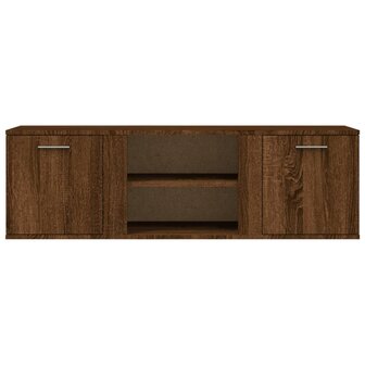 Tv-meubel 120x34x37 cm bewerkt hout bruin eikenkleur 4