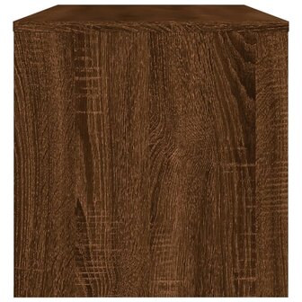 Tv-meubel 120x34x37 cm bewerkt hout bruin eikenkleur 5