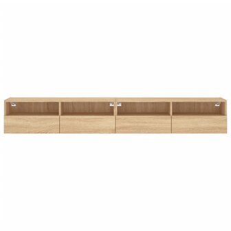 Tv-wandmeubels 2 st 100x30x30 cm hout sonoma eikenkleurig 7