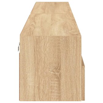 Tv-wandmeubels 2 st 100x30x30 cm hout sonoma eikenkleurig 8