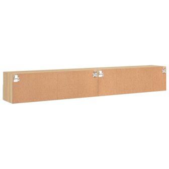 Tv-wandmeubels 2 st 100x30x30 cm hout sonoma eikenkleurig 9