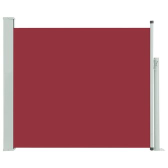 Tuinscherm uittrekbaar 100x300 cm rood 2