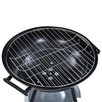 Kogelbarbecue houtskool met wieltjes XXL 44 cm 5