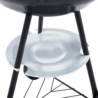 Kogelbarbecue houtskool met wieltjes XXL 44 cm 6