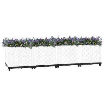 Plantenbak verhoogd 160x40x38 cm polypropeen 2