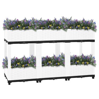 Plantenbak verhoogd 120x40x71 cm polypropeen 2