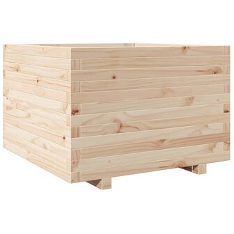 Plantenbak 70x70x49,5 cm massief grenenhout 7