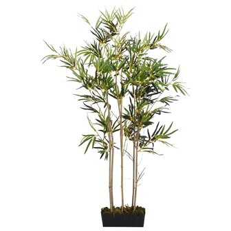 Kunstplant bamboe 368 bladeren 80 cm groen 2