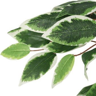 Kunstplant ficus 378 bladeren 80 cm groen 3