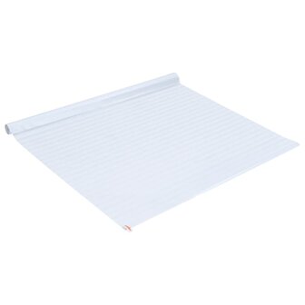 Raamfolies 2 st mat jaloezie&euml;n-patroon PVC 6