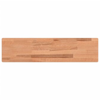 Wandschap 80x20x1,5 cm massief beukenhout 2