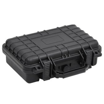 Flightcase draagbaar 30x22x10 cm PP zwart 1