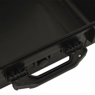 Flightcase draagbaar 47x36x18 cm PP zwart 7