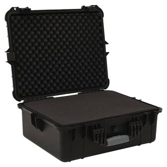 Flightcase draagbaar 55x43x21 cm PP zwart 3