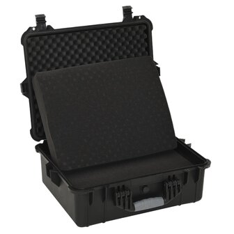 Flightcase draagbaar 55x43x21 cm PP zwart 4