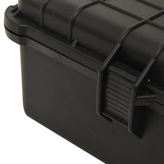 Flightcase draagbaar 55x43x21 cm PP zwart 6