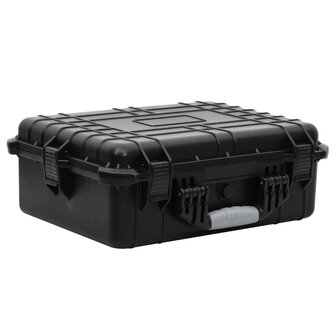 Flightcase draagbaar 52x40x19 cm PP zwart 1