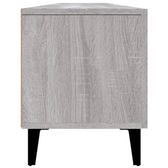 Tv-meubel 180x31,5x40 cm bewerkt hout grijs sonoma eikenkleurig 8