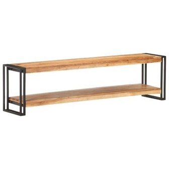 Tv-meubel 150x30x40 cm massief acaciahout 6