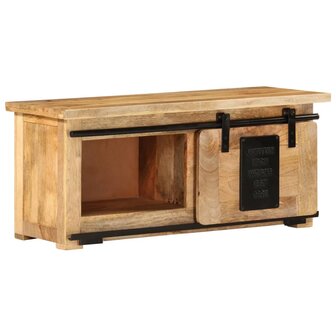 Tv-meubel 90x35x40 cm massief mangohout 1