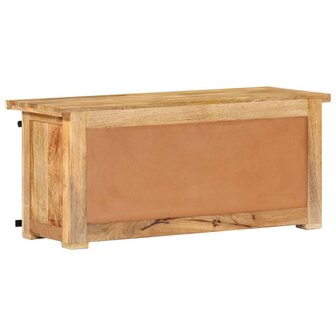 Tv-meubel 90x35x40 cm massief mangohout 3