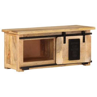 Tv-meubel 90x35x40 cm massief mangohout 10