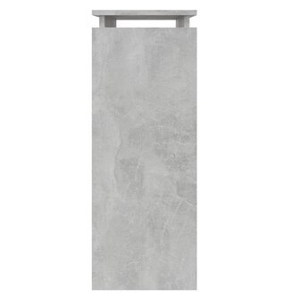 Wandtafel 80x30x80 cm spaanplaat betongrijs 5