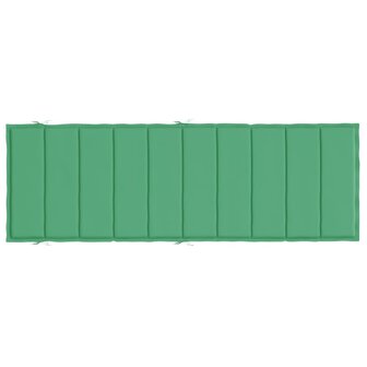 Ligbedkussen 186x58x3 cm oxford stof groen 4