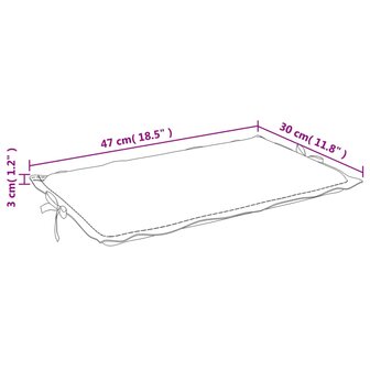 Ligbedkussen 186x58x3 cm oxford stof heldergroen 11