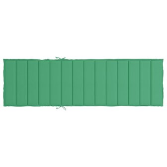 Ligbedkussen 200x50x3cm oxford stof groen 5