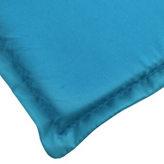 Ligbedkussen 200x70x3 cm oxford stof blauw 7