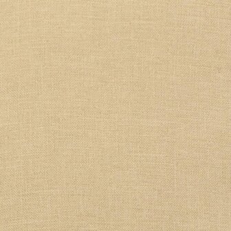 Ligbedkussen 200x50x4 cm stof gem&ecirc;leerd beige 8