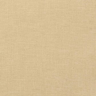 Ligbedkussen 200x60x4 cm stof gem&ecirc;leerd beige 8