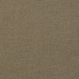 Ligbedkussen 200x60x4 cm stof gem&ecirc;leerd taupe 8