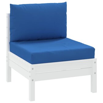 Palletkussens 2 st oxford stof blauw 3