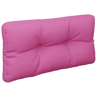 Palletkussen 80x40x12 cm stof roze 4