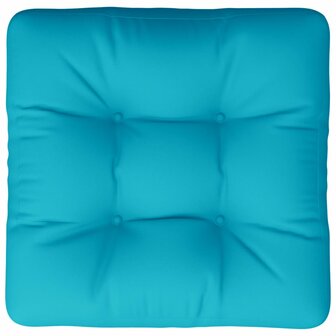 Palletkussen 60x61,5x10 cm oxford stof turquoise 6