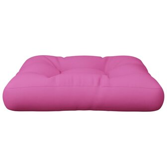 Palletkussen 58x58x10 cm oxford stof roze 4